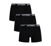 Superdry M3110471c Boxers 3 Units Black XL Men