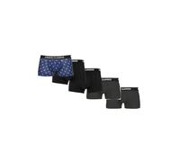 Urban Classics Men's Boxer Shorts 5-Pack, Anchor AOP+blk+blk+cha+cha, L (Pack of 5)