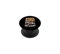 Boxer Speed Bumper Built for Hugs Not Stairs PopSockets Adhesive PopGrip