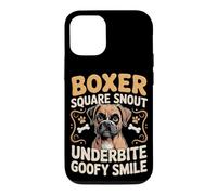 Boxer Square Snout Underbite Goofy Smile Case for iPhone 12/12 Pro