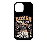 Boxer Square Snout Underbite Goofy Smile Case for iPhone 12 Pro Max