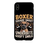 Boxer Square Snout Underbite Goofy Smile Case for iPhone XS Max