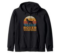 Boxer Whisperer Boxer Dog Zip Hoodie