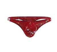 Boxers for Men, High Waisted Thong Low Rise Underwear Soft Breathable Comfortable Sexy Briefs For Daily Wear Printed Design