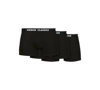 Urban Classics Men's Organic Boxer Shorts 3-Pack, Black+Black+Black, L