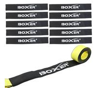 BoxerTool 2.5” x 18” Sliding Sleeve Webbing Protector 10 Pack - Abrasion, Fraying, Ripping Protection for Straps - Sleeve Protector