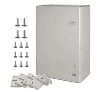 BOXEXPERT ABS plastic housing Fleet control cabinet IP65 grey/transparent (ABS,600x400x200mm grey)
