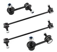 BOXI 4pcs Front & Rear Sway Bar Stabilizer Link Kit Compatible for Honda CR-V 2007 2008 2009 2010 2011 2WD 4WD Sport Utility 4-Door 2.4L l4 / K750151 K750156 K750297