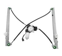 BOXI 741-824 Front Passenger Side Power Window Regulator with Motor Fit for Chrysler Town & Country Voyager for Dodge Grand Caravan/Silvery 4717766AB
