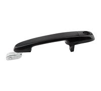 BOXI 80700 Exterior Front Left Driver Side Door Handle Compatible with Hyundai Accent 2006 2007 2008 2009 2010 2011 Smooth Black Door Handle with Keyhole (82650-1E050 826501E050)