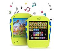 Boxiki kids Spanish Learning Tablet Educational Toy - Touch-and-Learn Spanish Alphabet Toy with Spanish Number Learning, Spanish ABCs, Spelling, Where Is? Games, Melodies, Animals and Sounds