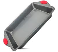 Boxiki Kitchen Premium Carbon Steel Rectangular 9x13 Cake Pan - Durable Bake Pan for Oven Delights & Sheet Cakes - Non Toxic, PTFE & PFOA Free