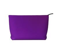 BOXILTD A playful little cat Makeup Bag - Soft Travel Makeup Bag, Compact Cosmetic Case with Zipper Closure Ideal for Essentials, Dark Purple Color, One Size