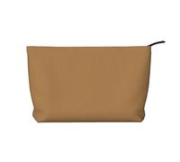 BOXILTD A playful little cat Makeup Bag - Soft Travel Makeup Bag, Compact Cosmetic Case with Zipper Closure Ideal for Essentials, Brown, One Size