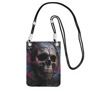 BOXILTD Bohemian pattern Phone Bag Crossbody - Cell Phone Crossbody Bag with Adjustable Strap for Daily Use and Commuting, Artistic Avatar, One Size