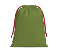 BOXILTD Dark green color Drawstring Gift Bags - Small Gift Bags for Cards, Candies & Toys, Christmas, Halloween, and Daily Storage Bags