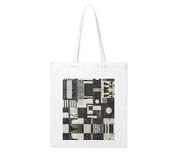 BOXILTD Grey plum deer Canvas Tote Bag - Reusable and Eco-Friendly Tote Bags Suitable for Many Occasions, Graffiti on the Wall, One Size
