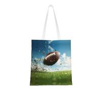 BOXILTD Land sea turtle Tote Bag - Stylish Canvas Tote Bags for Women, Reusable Grocery Shopping Cloth Bag, Rugby, One Size