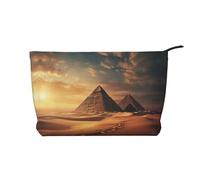 BOXILTD Parrots on Trees Makeup Bag - Soft Travel Makeup Bag, Compact Cosmetic Case with Zipper Closure Ideal for Essentials, Mound, One Size