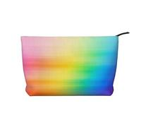 BOXILTD Pink graffiti Makeup Bag - Soft Travel Makeup Bag, Compact Cosmetic Case with Zipper Closure Ideal for Essentials, Mixed Color Pattern, One Size