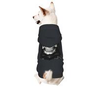 BOXILTD Shroud Visage Print Halloween Pet Hoodie, Hooded Sweatshirt | Craft A Playful Halloween Look For Your Pup To Grab Attention At Halloween Events And Daily Walks