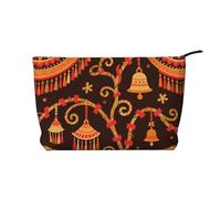 BOXILTD Smart Wolf Makeup Bag - Soft Travel Makeup Bag, Compact Cosmetic Case with Zipper Closure Ideal for Essentials, Small Bell, One Size