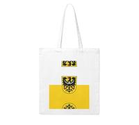 BOXILTD Spain Flag Canvas Tote Bag - Reusable and Eco-Friendly Tote Bags Suitable for Many Occasions, Silesian Flag, One Size