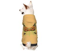 BOXILTD Web Gourd Print Halloween Pet Hoodie, Hooded Sweatshirt | Craft A Playful Halloween Look For Your Pup To Grab Attention At Halloween Events And Daily Walks