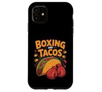 Boxing and Tacos Funny Sports Fiesta Food Lover Design Case for iPhone 11