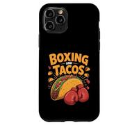 Boxing and Tacos Funny Sports Fiesta Food Lover Design Case for iPhone 11 Pro