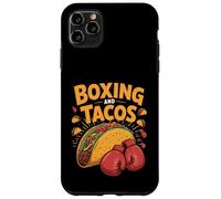 Boxing and Tacos Funny Sports Fiesta Food Lover Design Case for iPhone 11 Pro Max