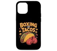 Boxing and Tacos Funny Sports Fiesta Food Lover Design Case for iPhone 12/12 Pro