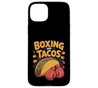 Boxing and Tacos Funny Sports Fiesta Food Lover Design Case for iPhone 15 Plus