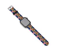 Boxing Australia Flag Silicone Bands Compatible with Iwatch Watch