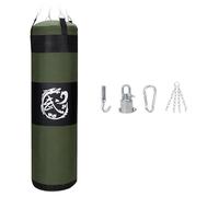 Boxing Bag Boxing Target Fitness Bag Hanging Training Sandbag Thickened Canvas Fitness Bag Taekwondo Practice Punch Bags(80cm 31.5in)