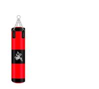 Boxing Bag Empty Professional Boxing Punching Bag Hanging Sandbag Fight Muay Karate Fitness Gym Training with Glove Punch Bags(80CM)