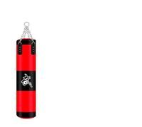 Boxing Bag Empty Professional Boxing Punching Bag Hanging Sandbag Fight Muay Karate Fitness Gym Training with Glove Punch Bags(120CM)