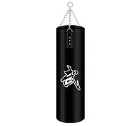 Boxing Bag Fitness PU Empty Punching Bag Kick Boxing Heavy Training Bag Muay Thai Martial Arts Karate Hanging Sandbag for Kid Adult Teenage Punch Bags(80CM Black)