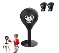 Boxing Bag for Office, Suction Box Bag | Anti-Stress Boxing Table | Creative Speed Balls with High Suction, Typing Ball in the Office for the Home