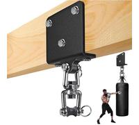 Boxing Bag Hanger | Heavy Bag Wall Mount,360-Degree Swivel Steel Chains for Adult Basement Martial Arts Speed Training