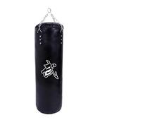 Boxing Bag Height 60 To 120cm Boxing Training PU Empty Sandbags,Fitness Sand Bag Punching Bag Punch Bags(Height 100cm)