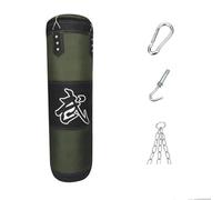 Boxing Bag Punching Bag For Boxing Training, Empty Hanging Sandbag, Fistfight Karate Fitness, With Metal Chain Hook Buckle Punch Bags(120cmgreen)