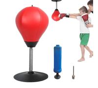 Boxing Bag Reflex Training - Speed Punch Ball, Workout System, Suction Cup Mounted Strike Target, Reaction Timing Coordination Strength Focus Skill Development Fitness Tool | For Home Gym Combat Use