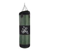 Boxing Bag Sacco da boxe Sandbag Home Fitness Hook Hanging Kick punzonatura Training Fight Karate Punch Muay Thai Sand Bag Punch Bags(Green60cm)