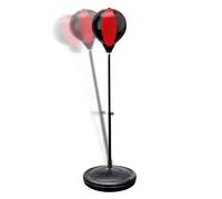 Boxing Bag with Stand | Height Adjustable Standing Punching Bag Stress-Buster Punching Ball Stand,Stable Portable Sport Toy for Home Gym Workout Training Exercise(H：121cm/47.6in)