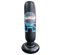 Boxing Bags - 65 Inch Standing Boxing Toy Inflatable Boxing Trainer | Heavy Base Design, PVC Training Equipment Provides Safe Resistance for Karate, Ta