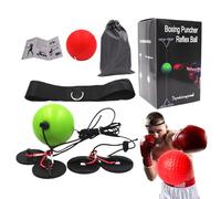 Boxing Ball, Boxing Equipment for Training At Home, No Drill Ball with Adjustable Headband, Fun Sports Game for All Ages, Hand-Eye Coordination Workout