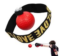 Boxing Ball Equipment, Boxing Reflex Ball Headband Set, Children Adults Boxing Training Balls, Compact Reflex Balls for Building Agility for Living Room, Courtyard, Bedroom, Parks, Gym