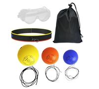 Boxing Ball for Adults Boxing Ball for Beginners Training Reflex Ball Punching Reflex Band for Boxer Training Band for Beginners Reflex Ball Set of Bands for Boxing Boxing Ref