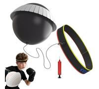 Boxing Ball Head - Adjustable Playful Boxing Equipment - With Reflex Ball | For Boys And Teens Training Exercise Sports At Home And Gym Or In The Gym